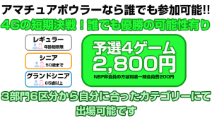 ラウンドワングランド チャンピオンシップ ボウリング NBF